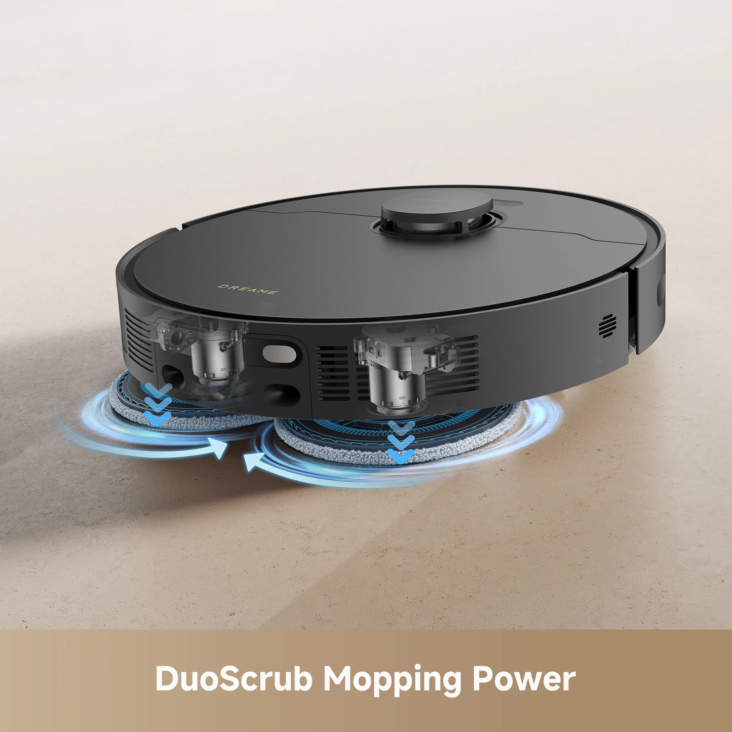 Refurbished GoVac 400 Robot Vacuum and Mop with Auto-Empty, Mop Self-Cleaning, 13KPa Suction, Ultrasonic Carpet Sensing