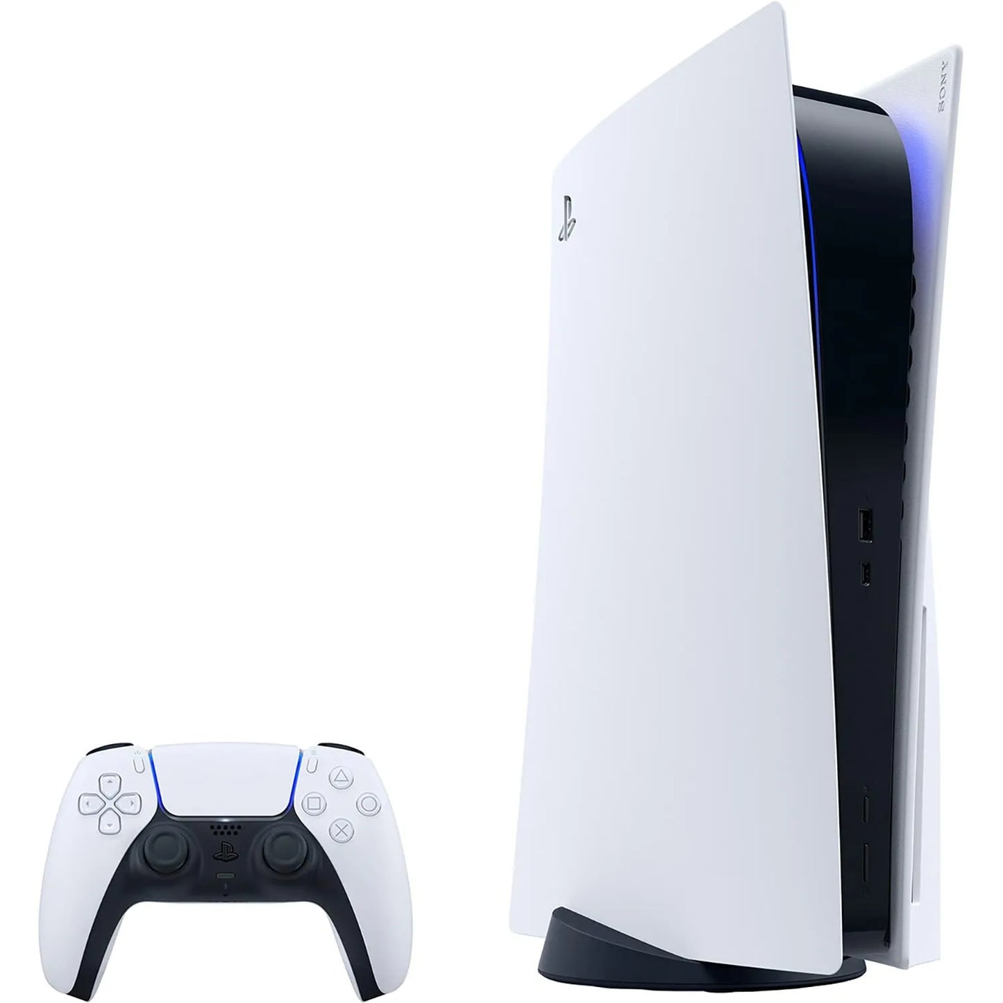Sony Ps5 Gaming Console Disc Edition, White, with God of War Ragnarök Included
