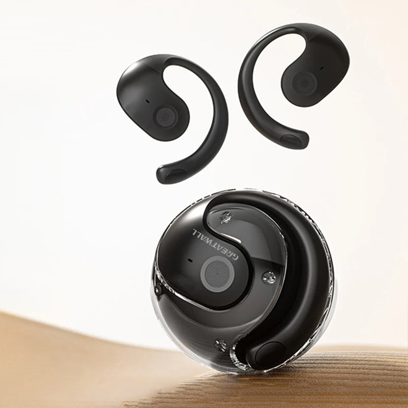 GreatWall 5.3 screen digital display video game wireless headset high endurance low latency sports wireless headset