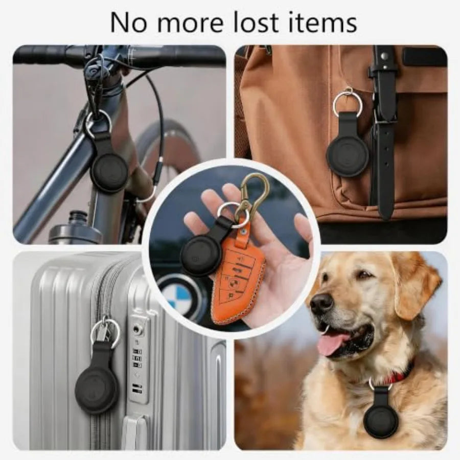 GPS Tracker for Dogs, Smart Collar with Real-Time Location - Pet Location Tracker with Holder, No Monthly Fee/No SIM Card, Work