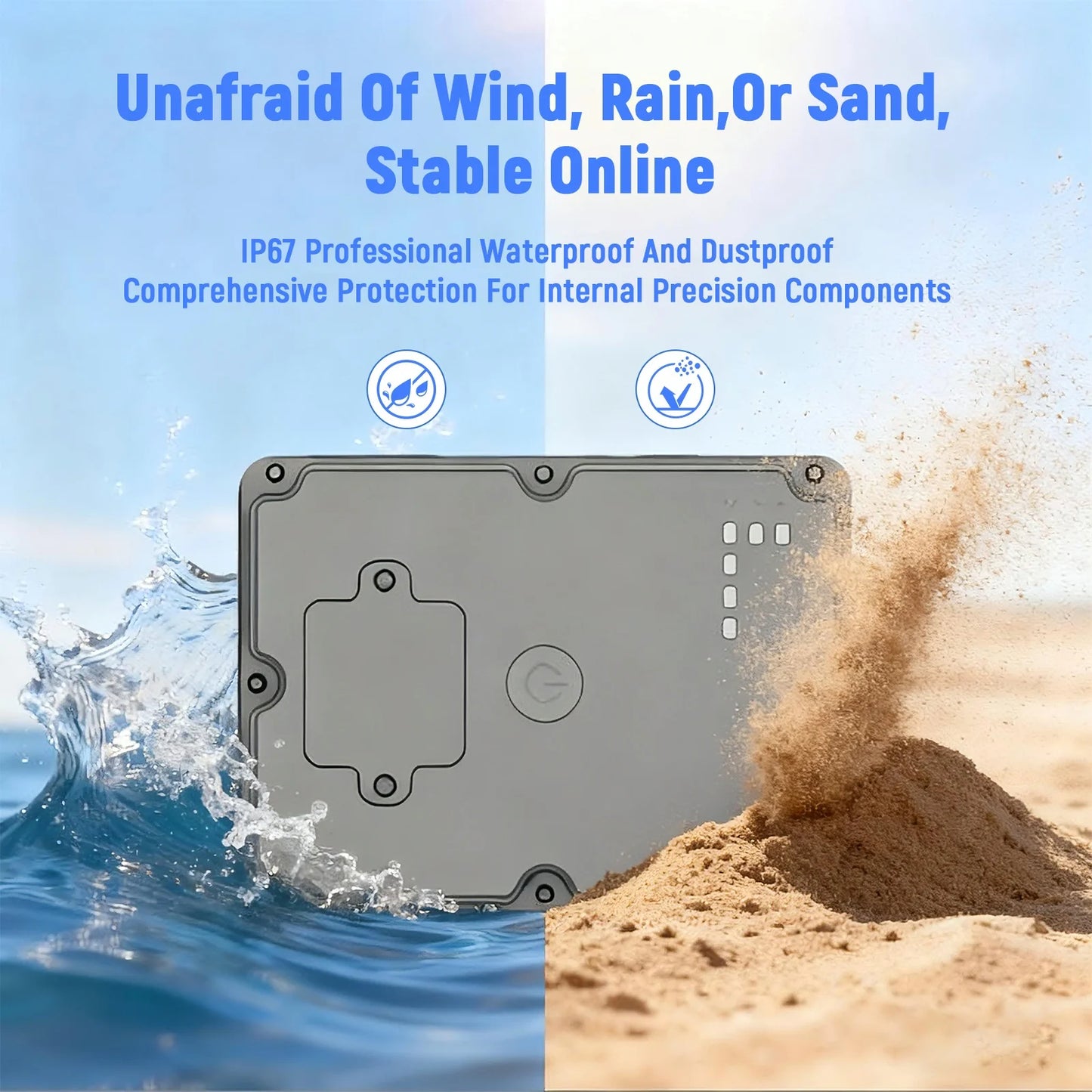 5M Accuracy Hidden 4G GPS Tracker - Vehicle Anti-Theft Locator with Real-Time Alert/Geo-Fencing | Paid App