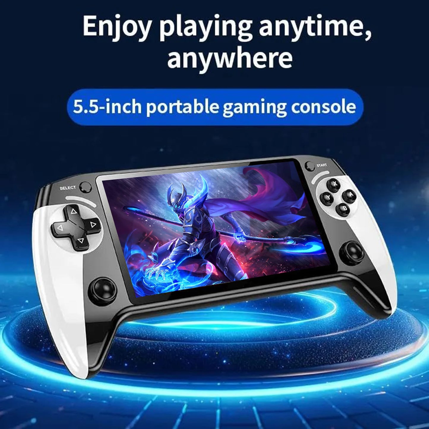 Retro Gaming Console 5.5 Inch Screen Retro Handheld Video Game Console with 5000+ Games Game Player for Kids and Adults