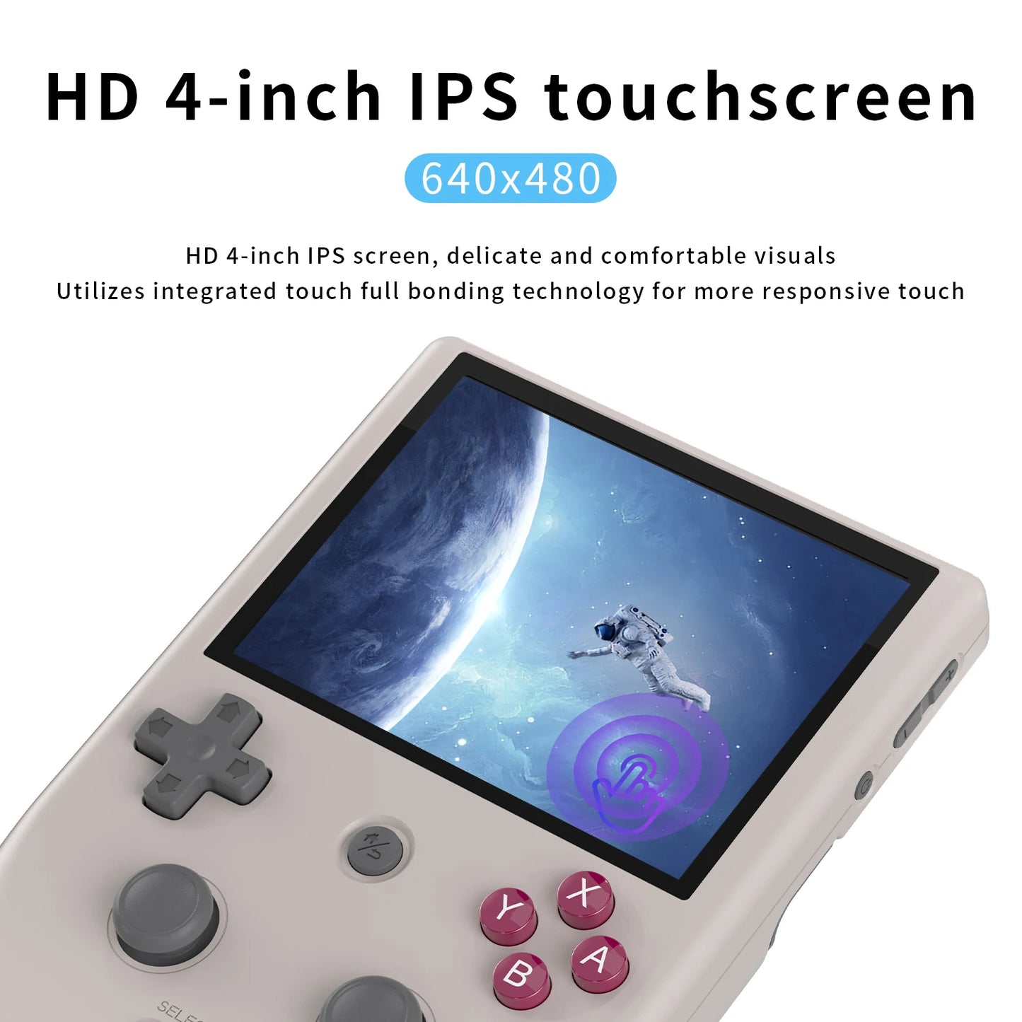 Anbernic RG405V Handheld Game Console 4’’ IPS Touch Screen Android 12 Unisoc Tiger T618 64-bit Game Player 5500mAh OTA Update
