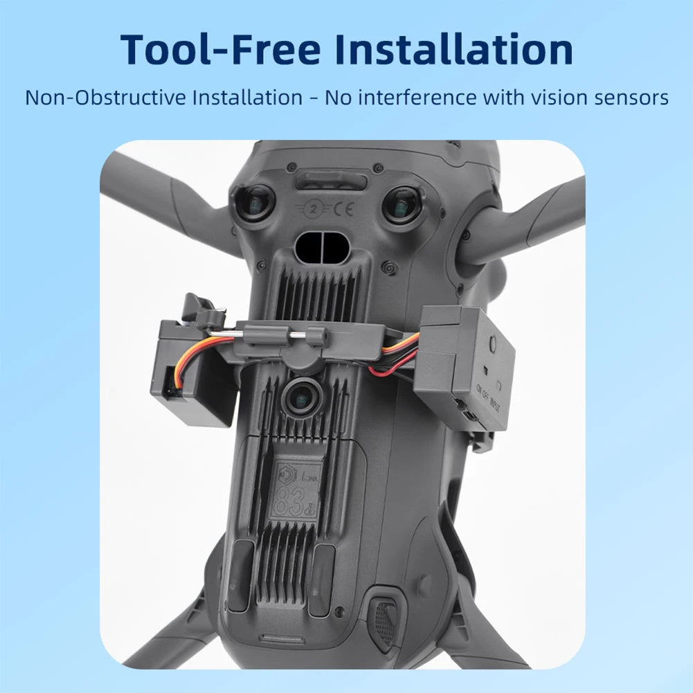 For DJI Mavic 4 Pro Payload Airdrop System 150mAh Air Dropping System Type-C Rechargeable Drone Deliver Tool Fishing Bait/Gift