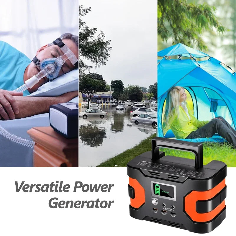 150W 45000mAh EA150 Power Banks Inverter Solar Portable Generators Portable Power Station for Outdoor Camping USA Warehouse
