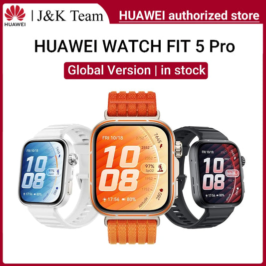 HUAWEI Watch FIT 5 Pro Smartwatch, NFC, GPS,1.92" Sapphire Glass FullView Display,Sleep & Heart Monitor, iOS & Android