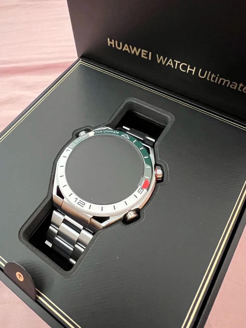 【US Express】HUAWEI WATCH Ultimate Smartwatch 1.5" LTPO AMOLED Display Health Monitoring 100m Water Resistance 14 Days Battery