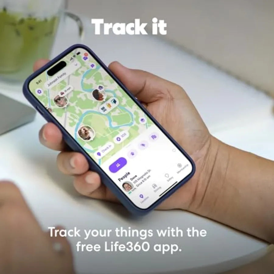 Tile by Mate Bluetooth Tracker, Keys Finder and Item Locator for Keys, Bags and More. Phone Finder. Both iOS and Android Compat