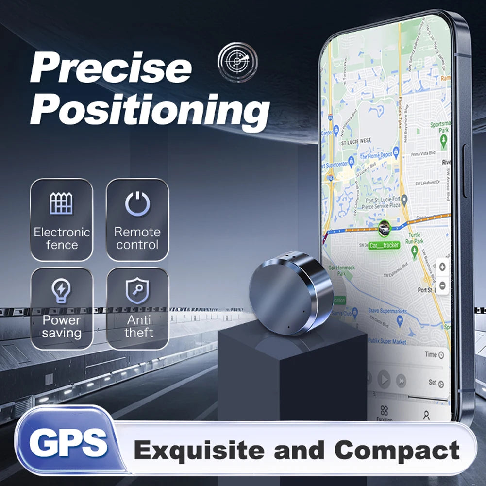 Anti-Theft Real-Time Locator Magnetic Car/Person/Pet Location Tracker Pet Vehicle Lost Tracker Anti-Theft Tracking Device