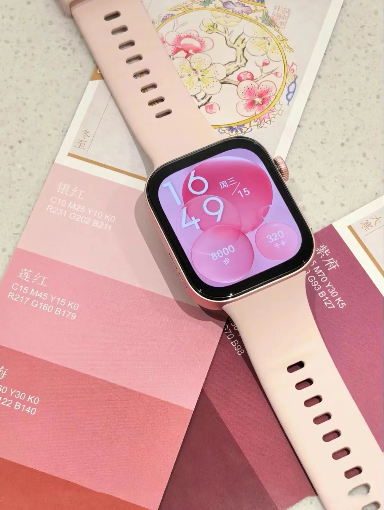 【US Express】HUAWEI Watch Fit 3 Smartwatch 1.82'' AMOLED Display Ultra Slim Design Upgraded Health Management 10Days Battery Life