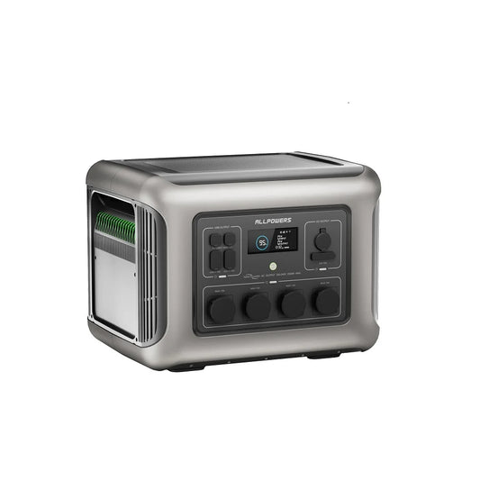 ALLPOWERS R2500 Portable Power Station 2500W 2016Wh LiFePO4 Battery Solar Generator for Outdoor Camping Home Backup Use RV