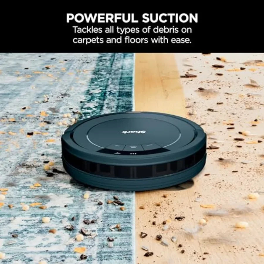 RV765 ION Robotic Vacuum for home use, ABS plastic, Deep Royal Blue, Wi-Fi connected with Alexa compatibility and 120min runtim