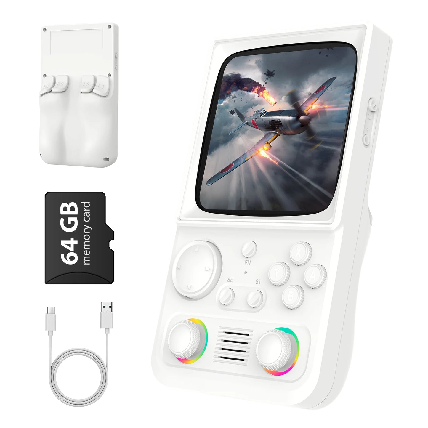 R36T MAX Handheld Game Console 4.0" Support Wi-Fi Ship From US