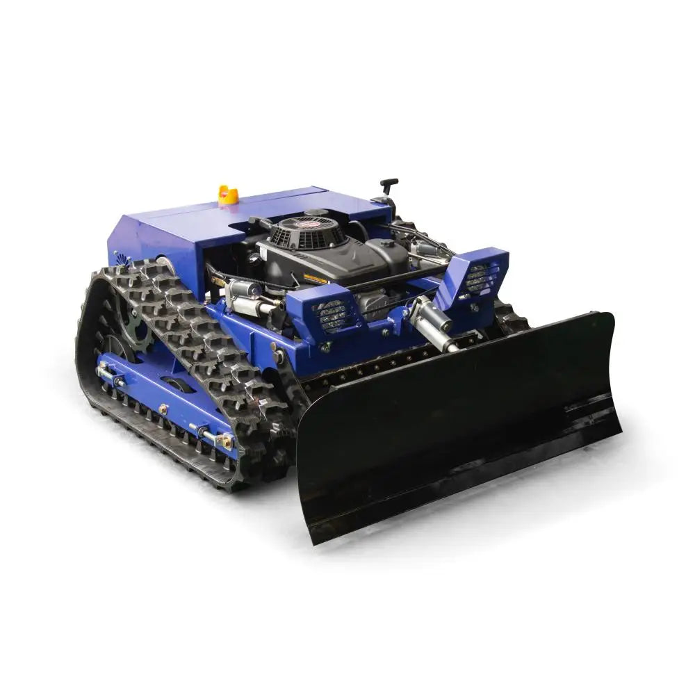 R55 Remote Control Lawn Mower 550mm Cutting Width Tracked Grass Cutter for Slopes Hills Industrial Mowing Machine