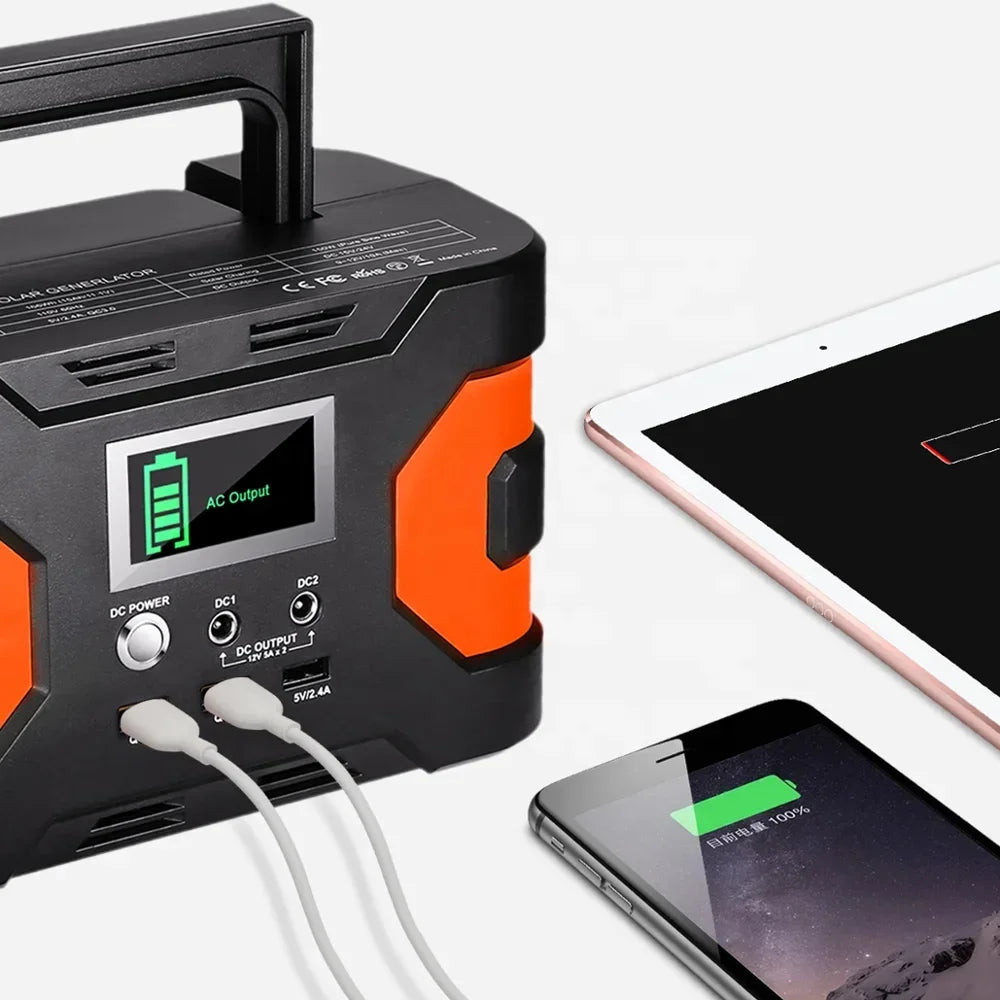 150W 45000mAh EA150 Power Banks Inverter Solar Portable Generators Portable Power Station for Outdoor Camping USA Warehouse
