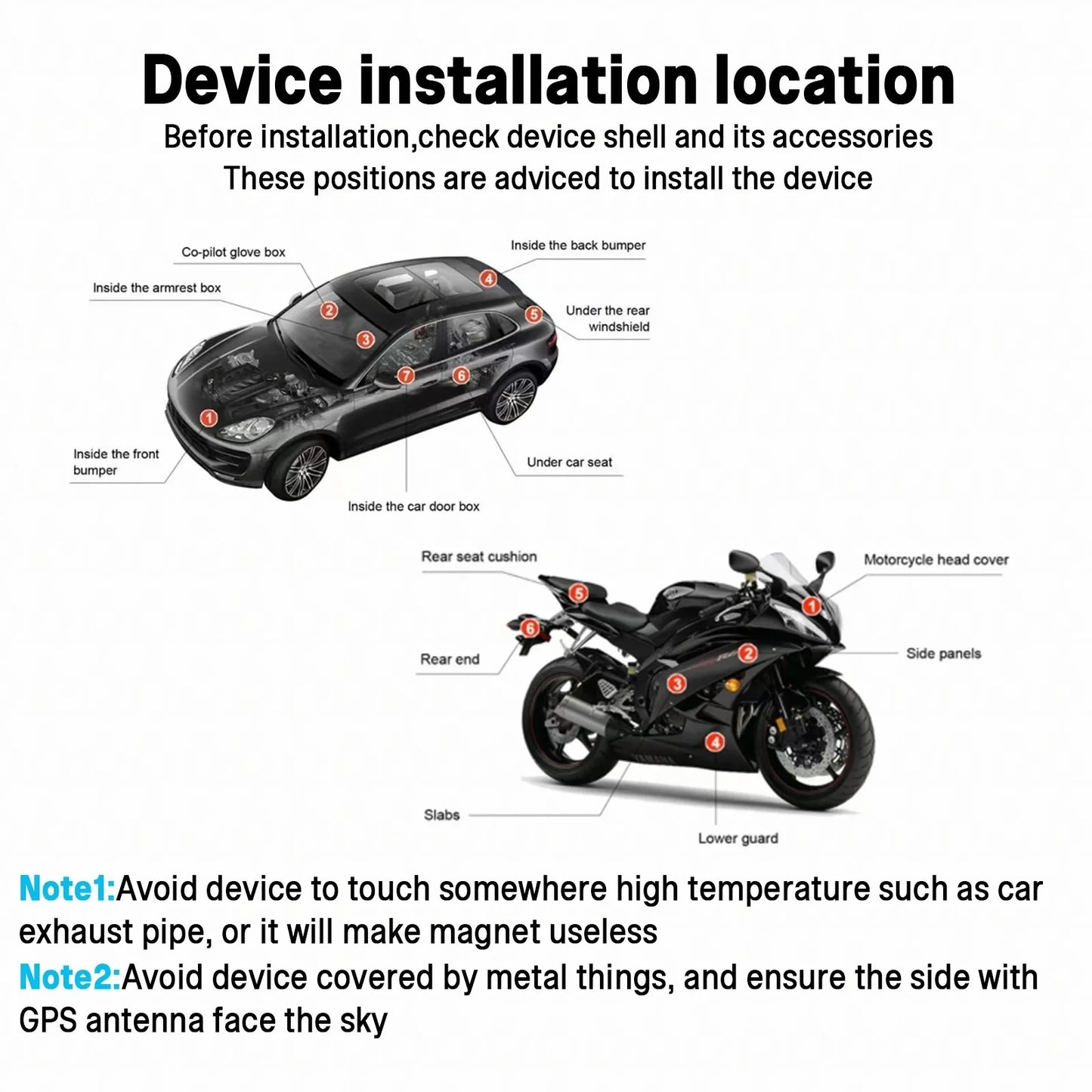 Wireless GPS Tracker Car Anti-Theft Real-Time Position Waterproof Magnet 90 Day Standby Locator for Vehicl Truck Asset Container